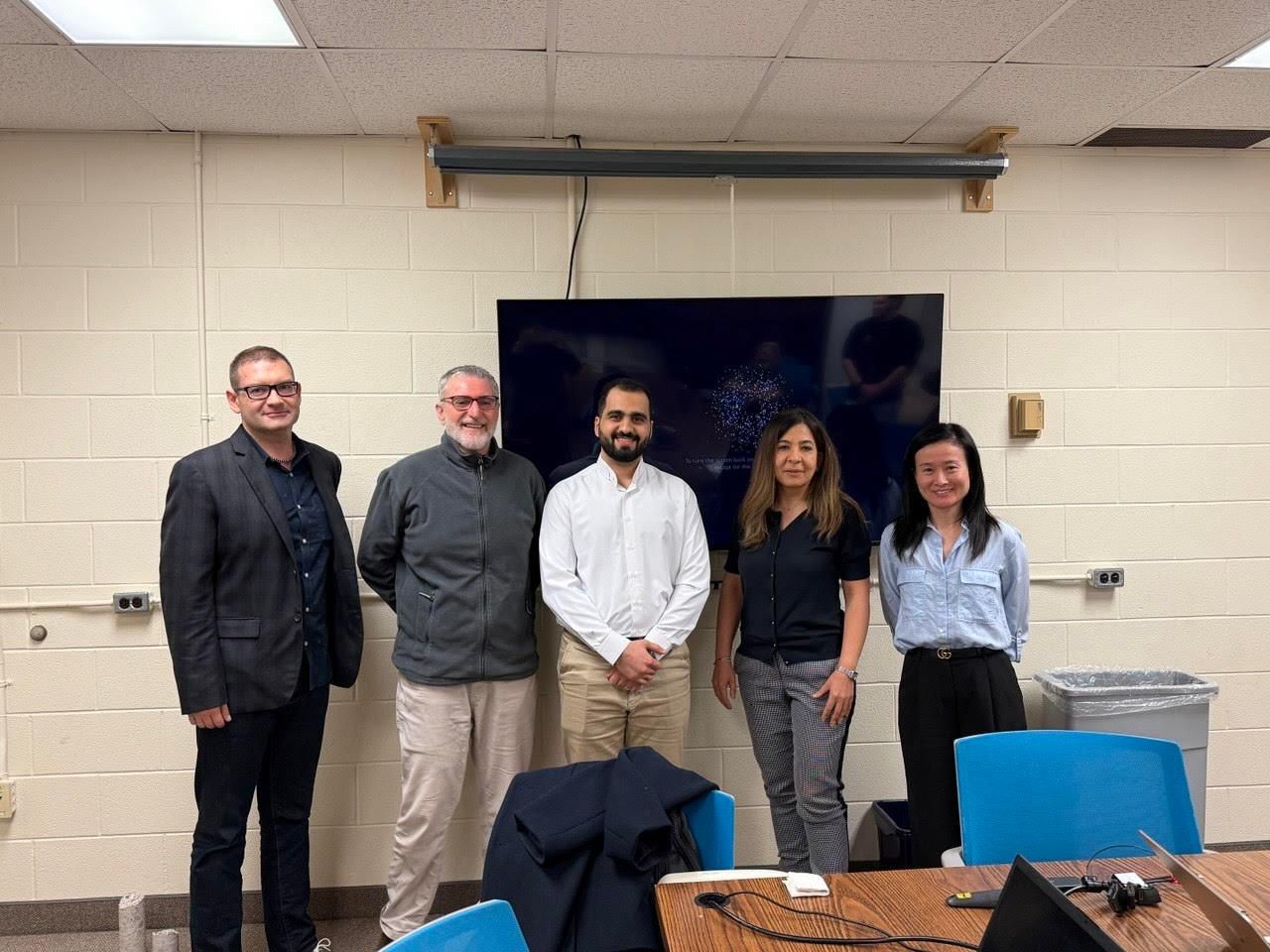 Congratulations to Mahdi Gilany on Successfully Completing the Ph.D. Defense