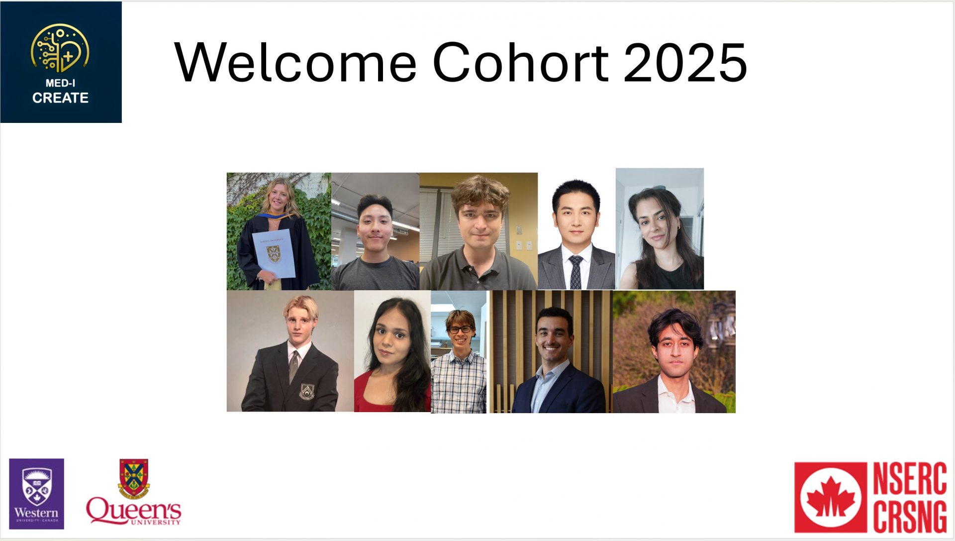 Welcome to Our Newest Cohort in the CREATE Training Program in Medical Informatics